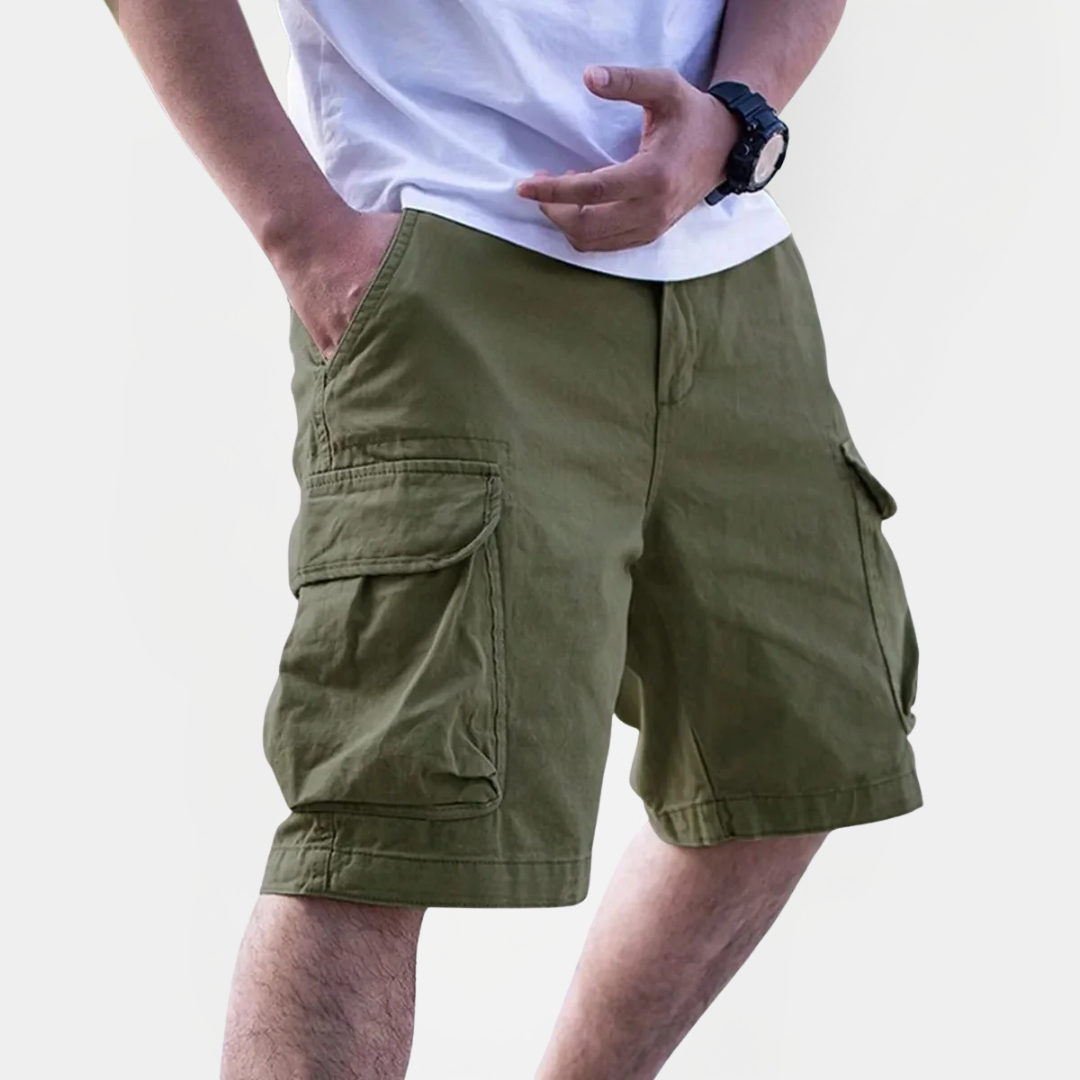 Luca | Utility Cargo Bermuda Shorts