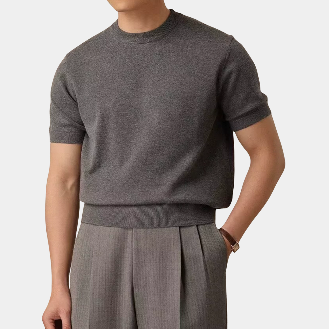 Felix | Knitted Cotton T-Shirt