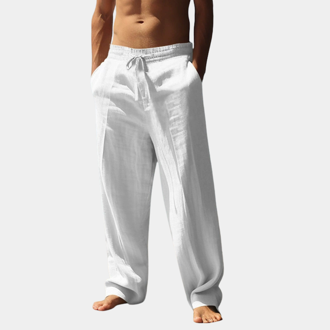 Mason | Linen Drawstring Pants