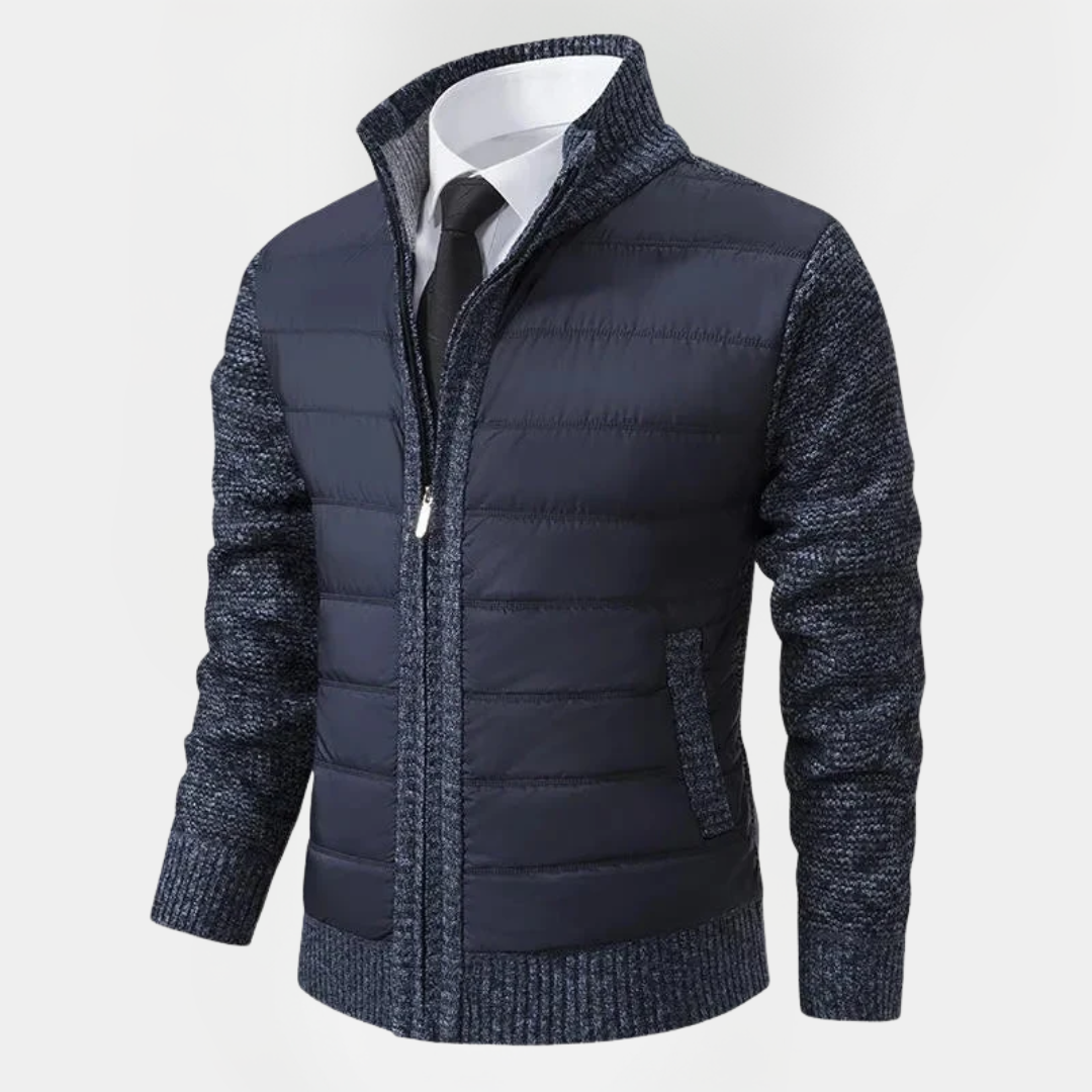 Benson | Quilted Knit Jacket