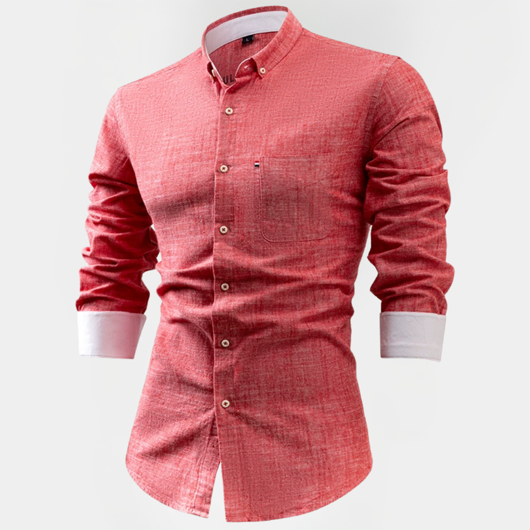 Clayton | Cotton Linen Shirt