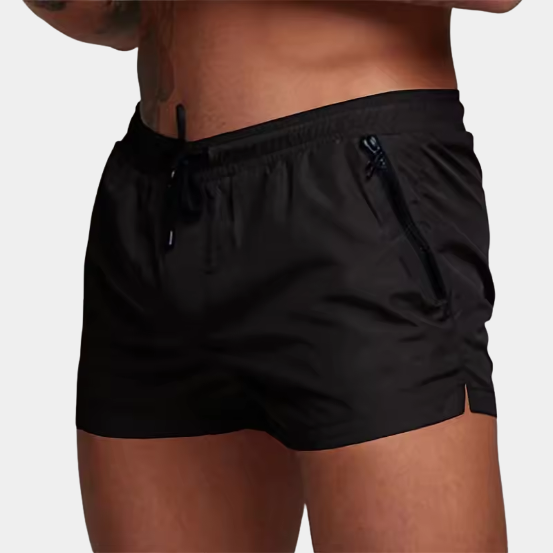 Mitchell | Zip Pocket Swim Shorts
