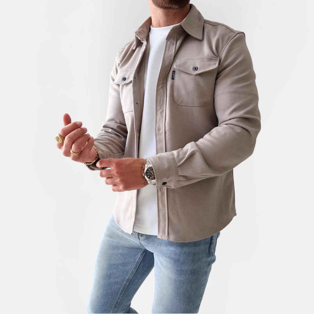 Cameron | Cotton Blend Overshirt