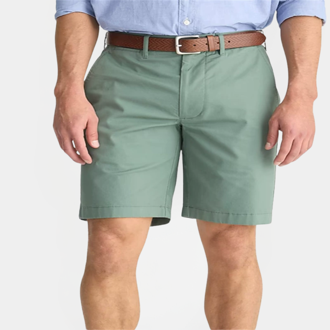Marcus | Cotton Blend Chino Shorts