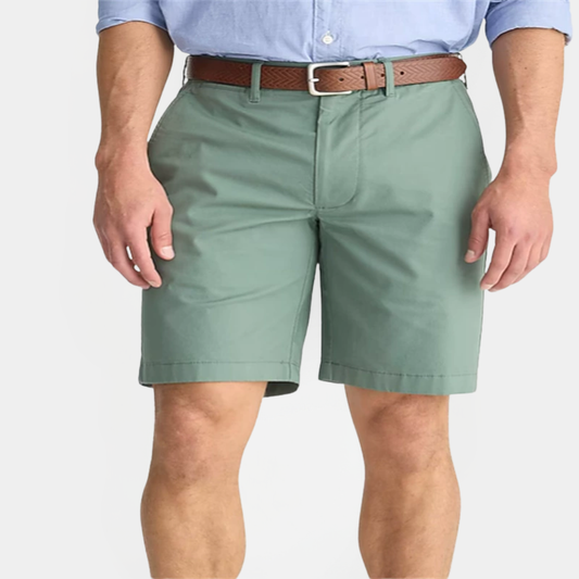 Marcus | Cotton Blend Chino Shorts