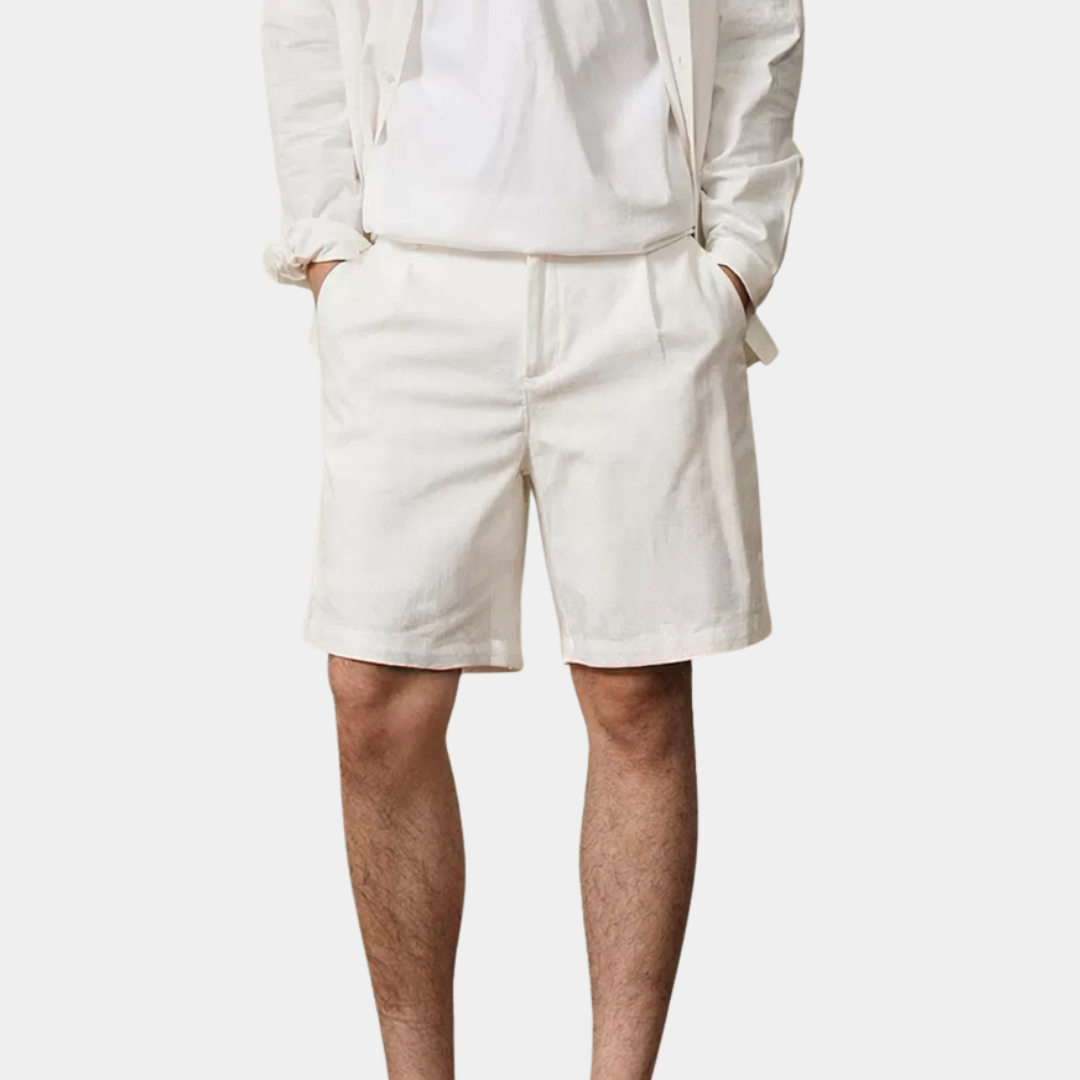 Mason | Cotton Ramie Shorts