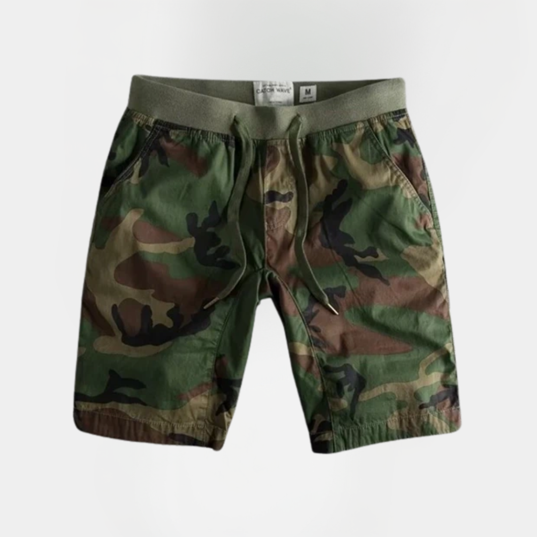 Kendrick | Camo Drawstring Shorts