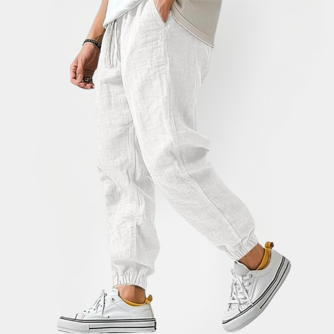 Adrian | Linen Blend Pants