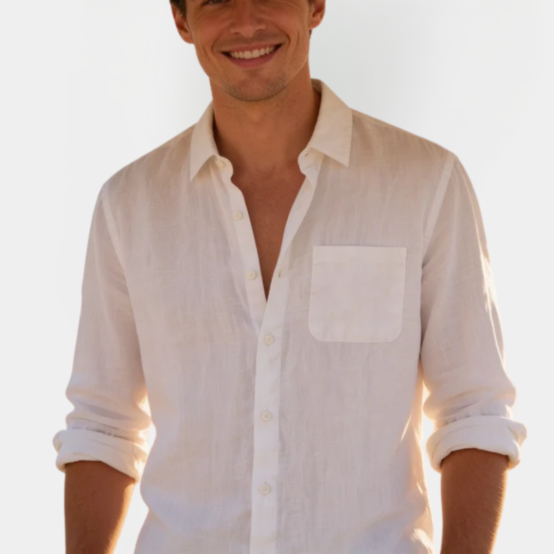 Nolan | Relaxed Long Sleeve Shirt