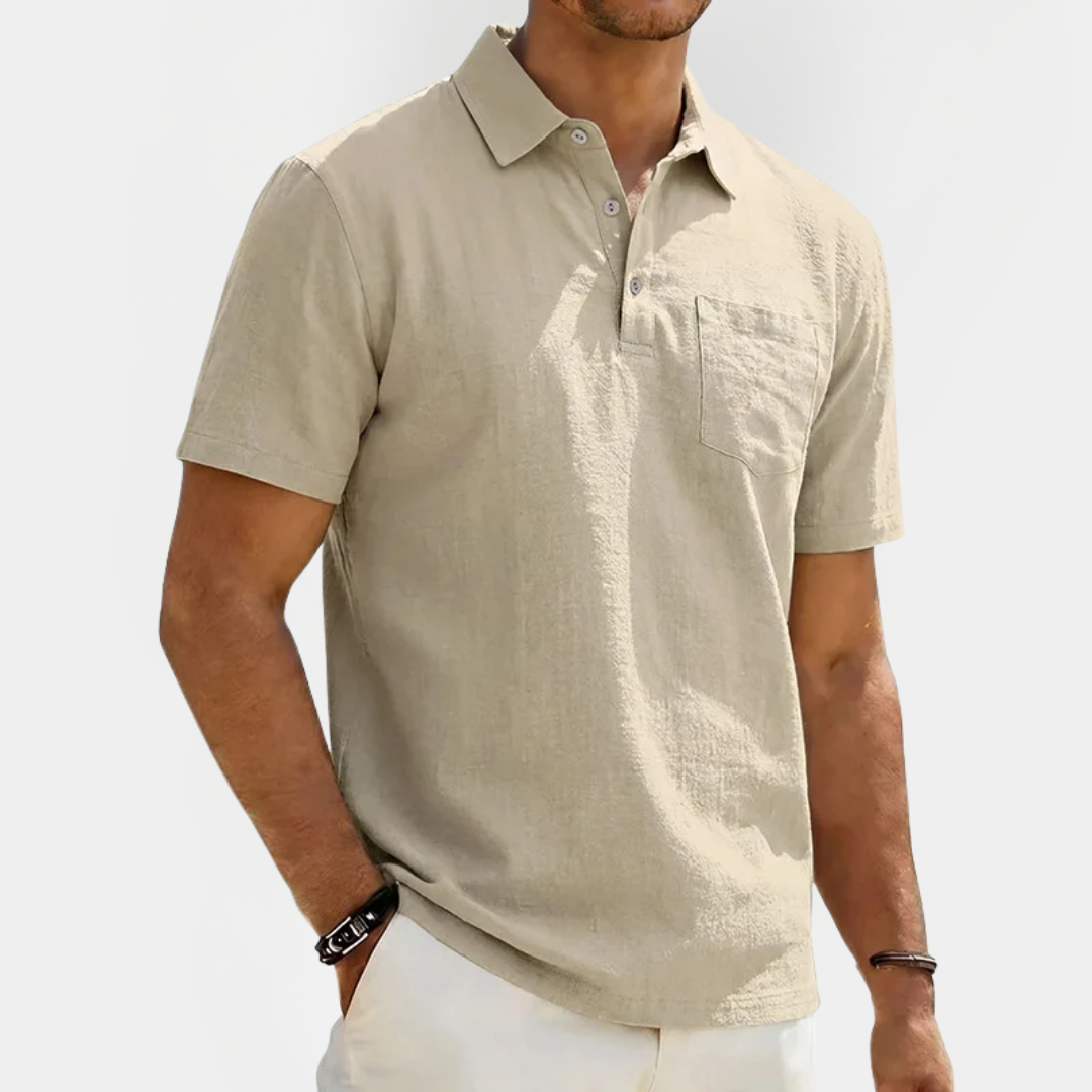 Nolan | Relaxed Summer Polo Shirt