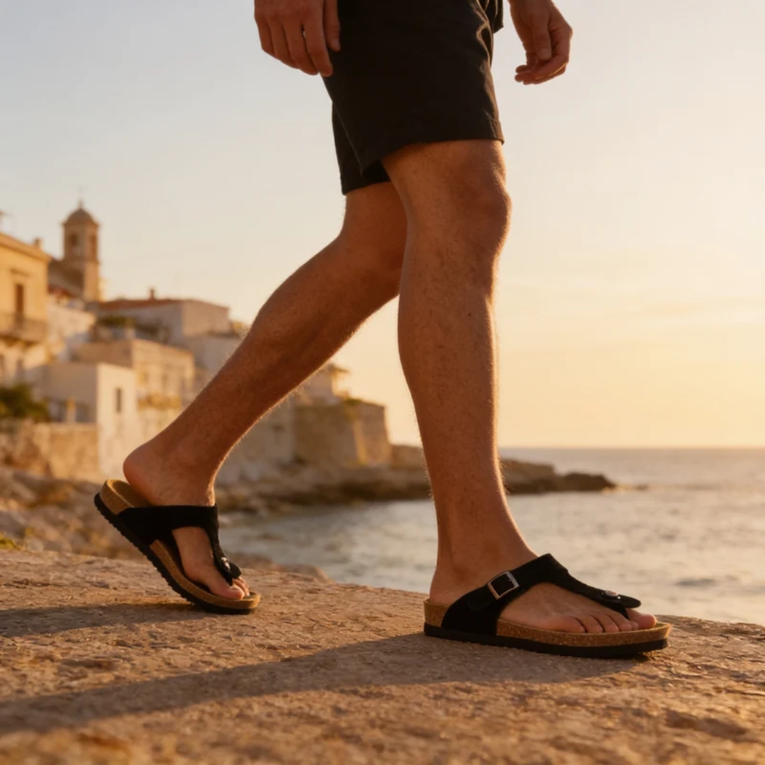 Sawyer | Cork Footbed Flip Flops