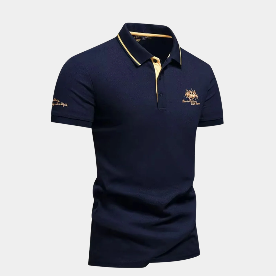 Callum | Heritage Contrast Collar Polo Shirt