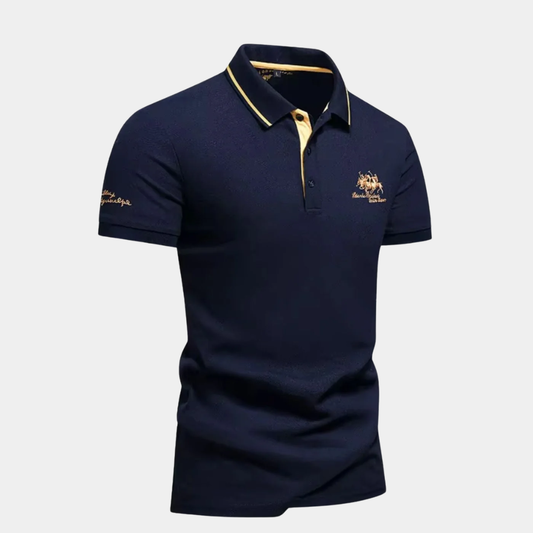 Callum | Heritage Contrast Collar Polo Shirt