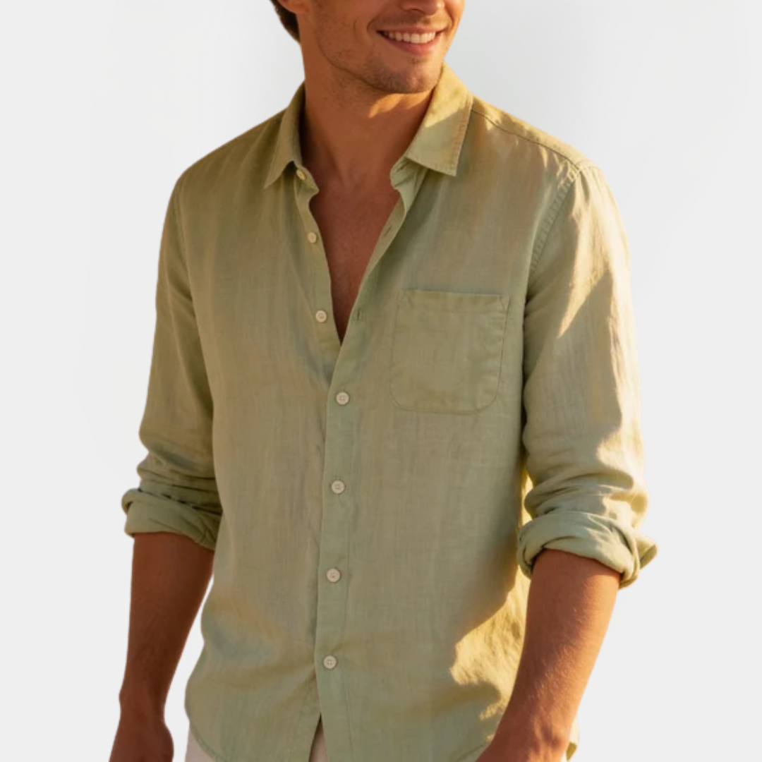 Nolan | Relaxed Long Sleeve Shirt