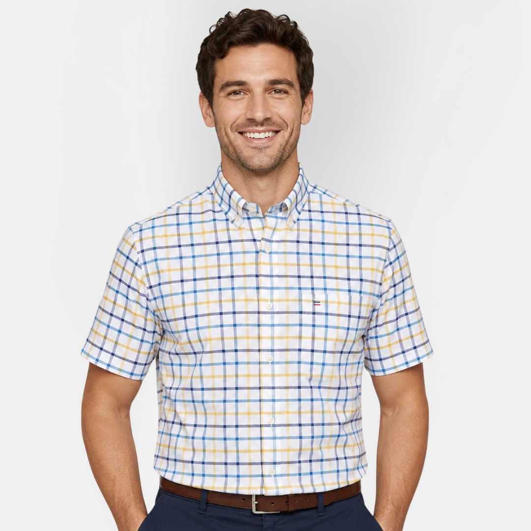 Wesley | Checkered Cotton Shirt