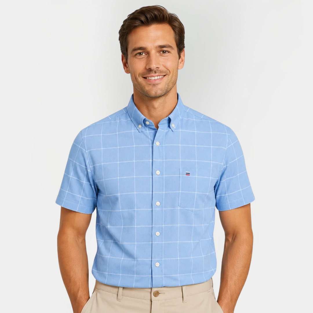 Wesley | Checkered Cotton Shirt