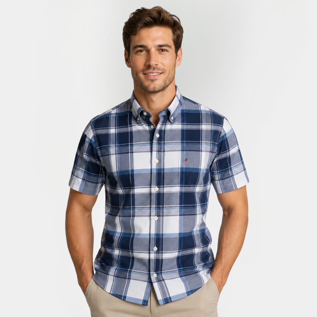 Wesley | Checkered Cotton Shirt