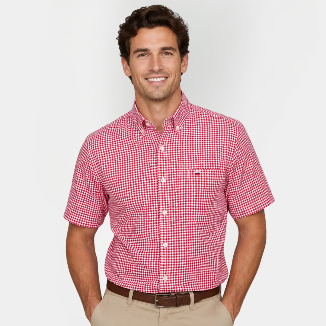 Wesley | Checkered Cotton Shirt