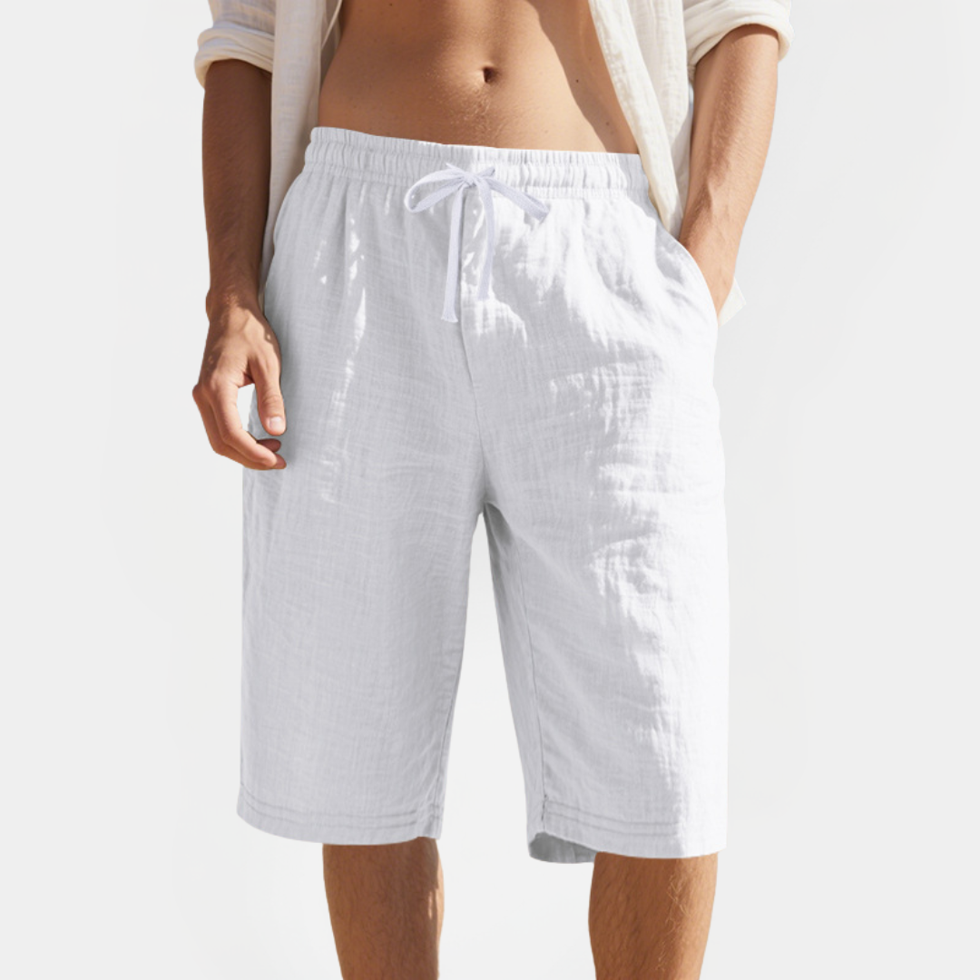 Tobias | Hemp Bermuda Shorts