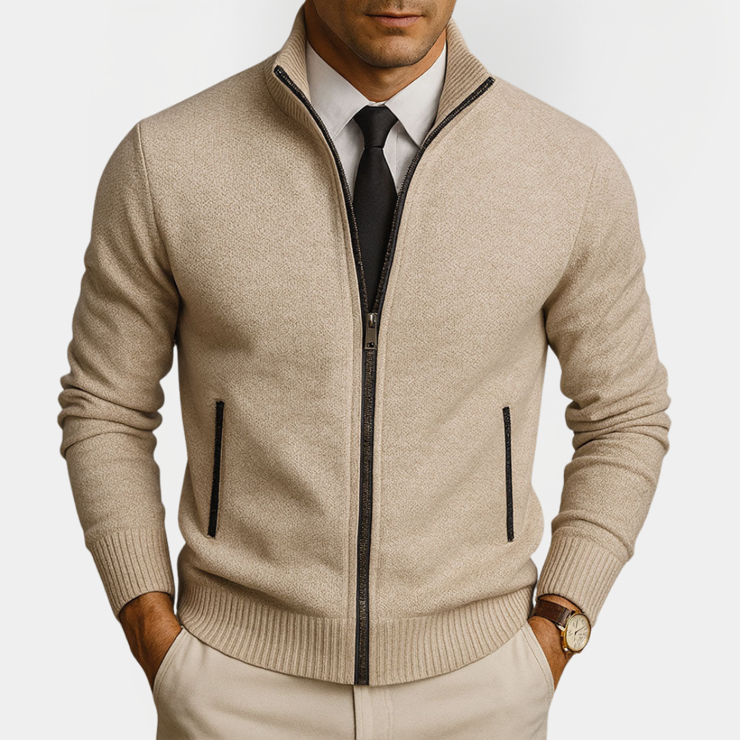 Trevor | Full-Zip Sweater