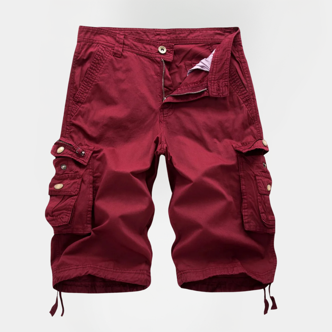 Ronan | Cotton Cargo Shorts