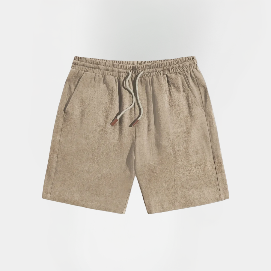 Cormac | Linen Drawstring Shorts