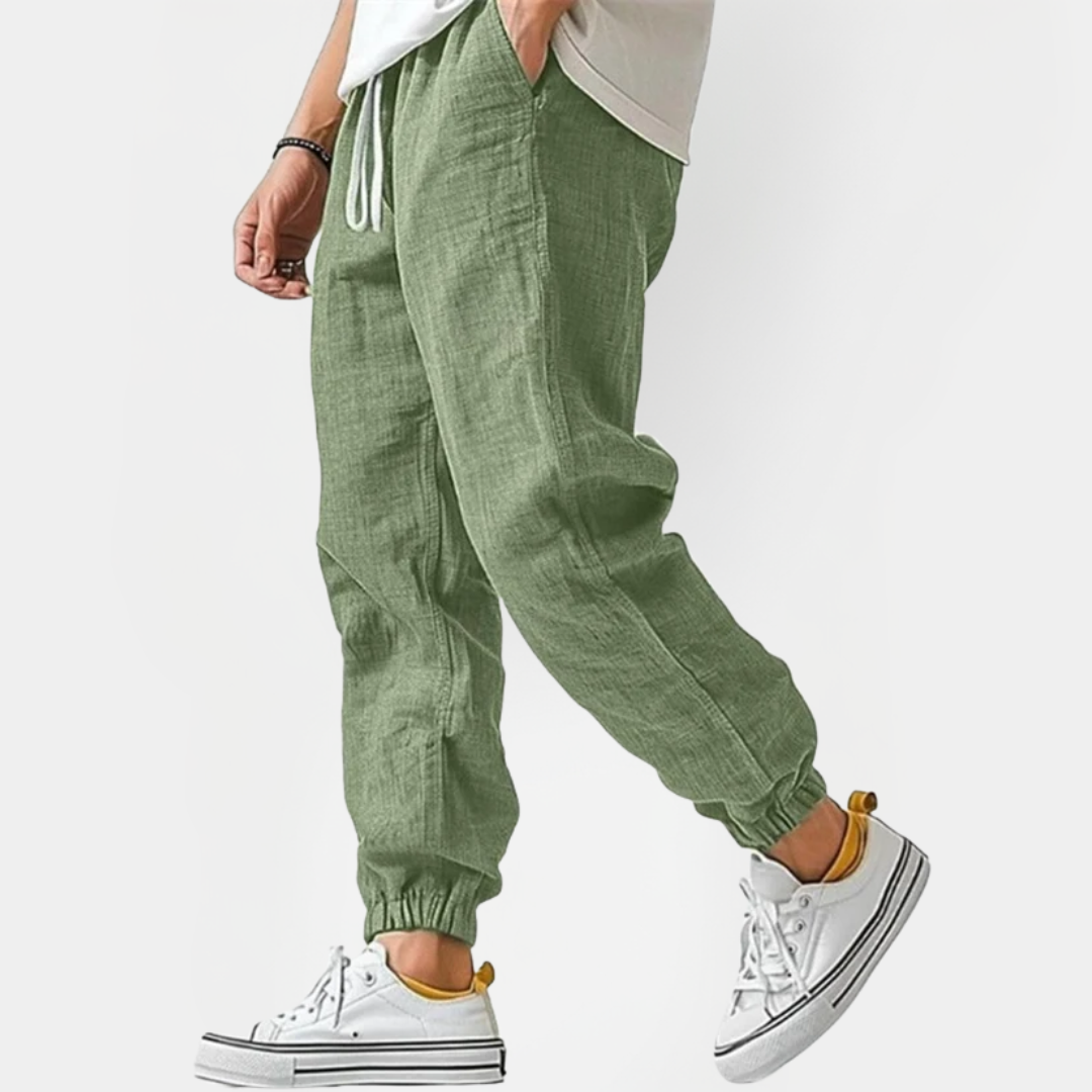 Adrian | Linen Blend Pants