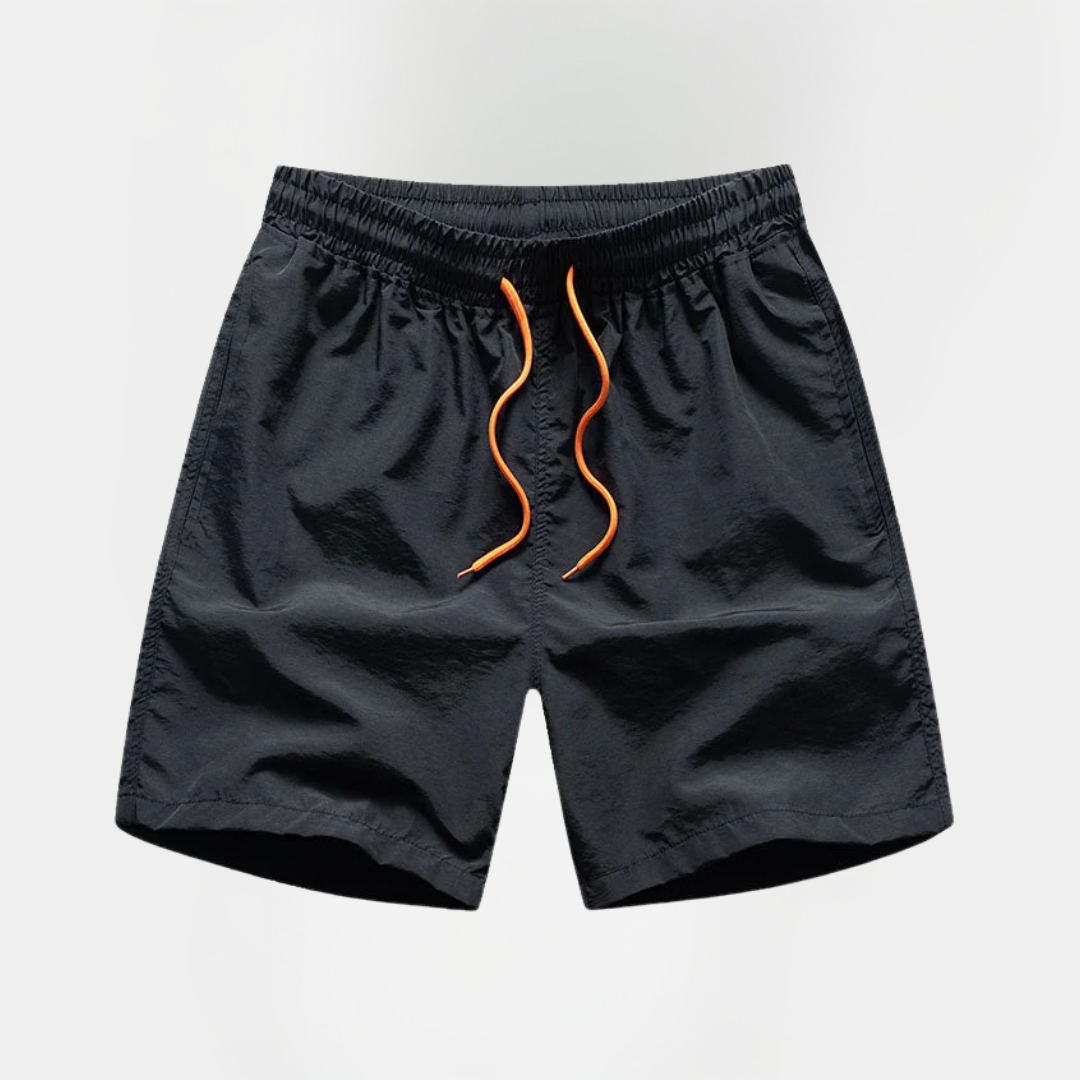 Mitchell | Contrast Drawstring Swim Shorts
