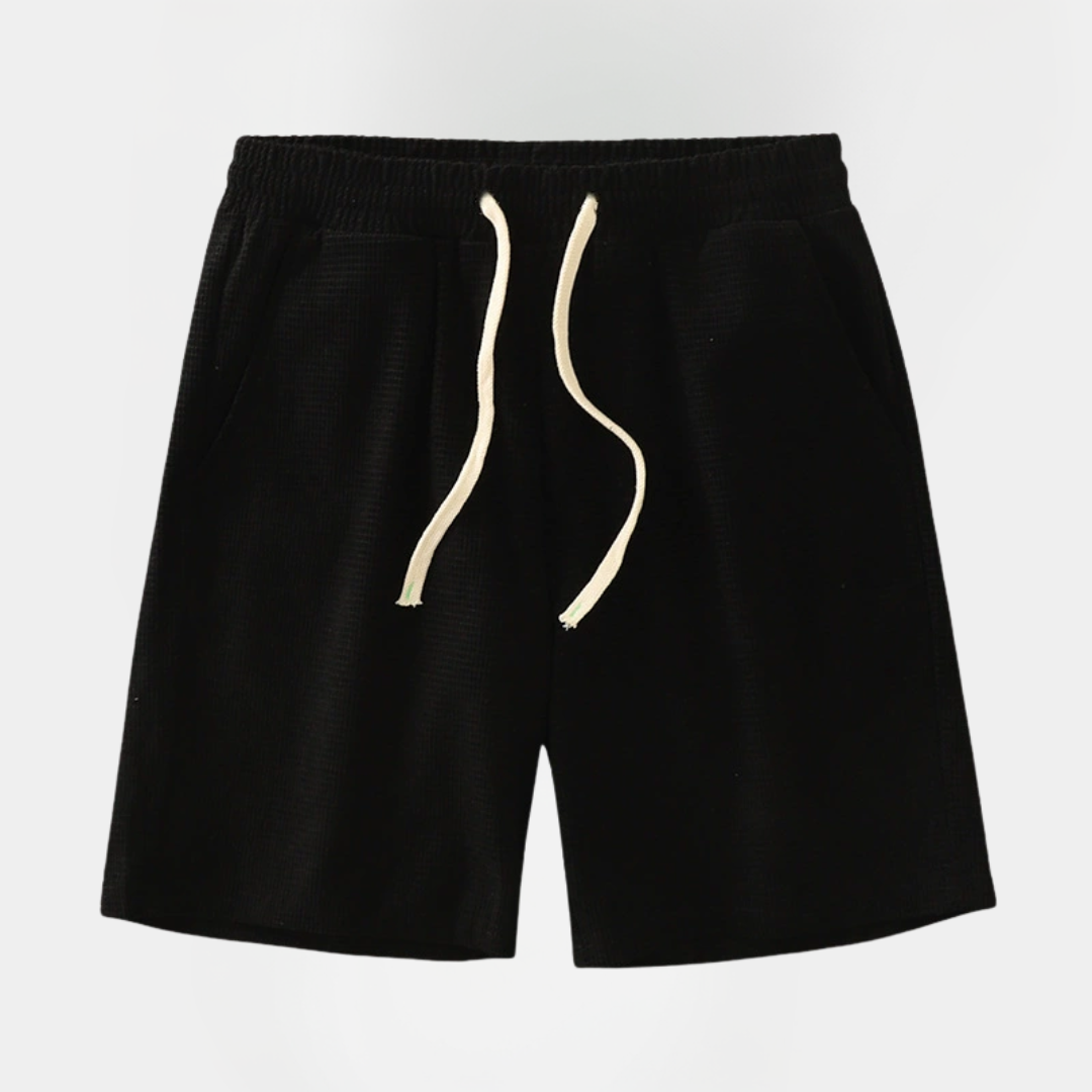 Nash | Textured Drawstring Shorts