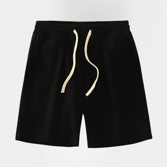 Nash | Textured Drawstring Shorts