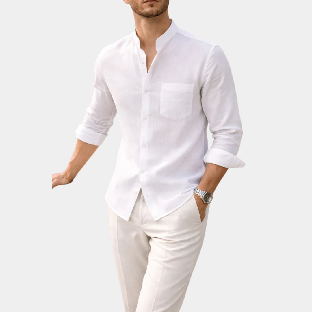 Ellis | Linen Blend Shirt