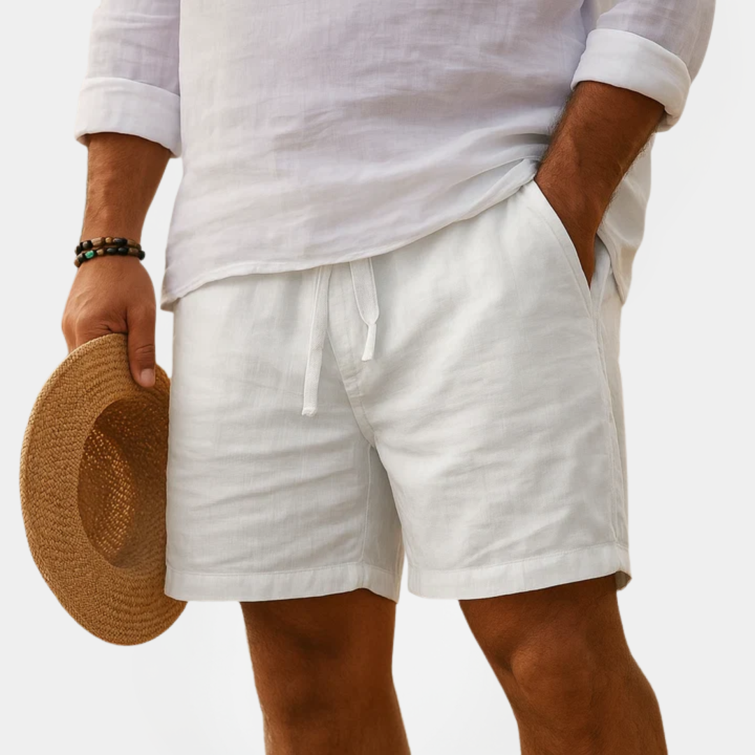 Sawyer | Relaxed Cotton Summer Shorts