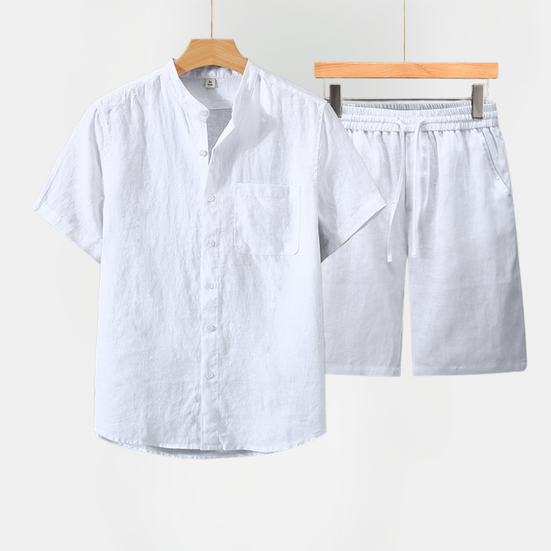 Theo | Relaxed Linen Summer Set