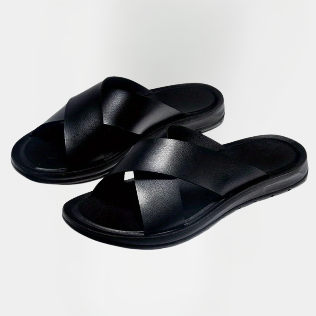 Bennett | Cross Strap Summer Sandals