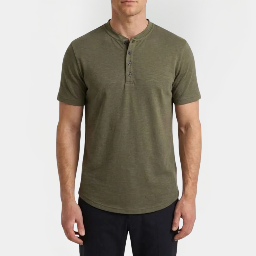 Ellis | Classic Henley T-Shirt
