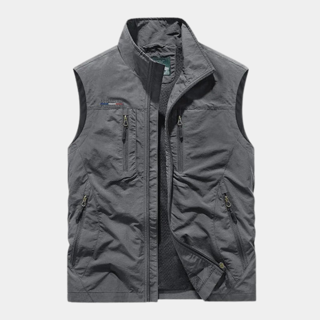 Hudson | Zip-Up Utility Vest