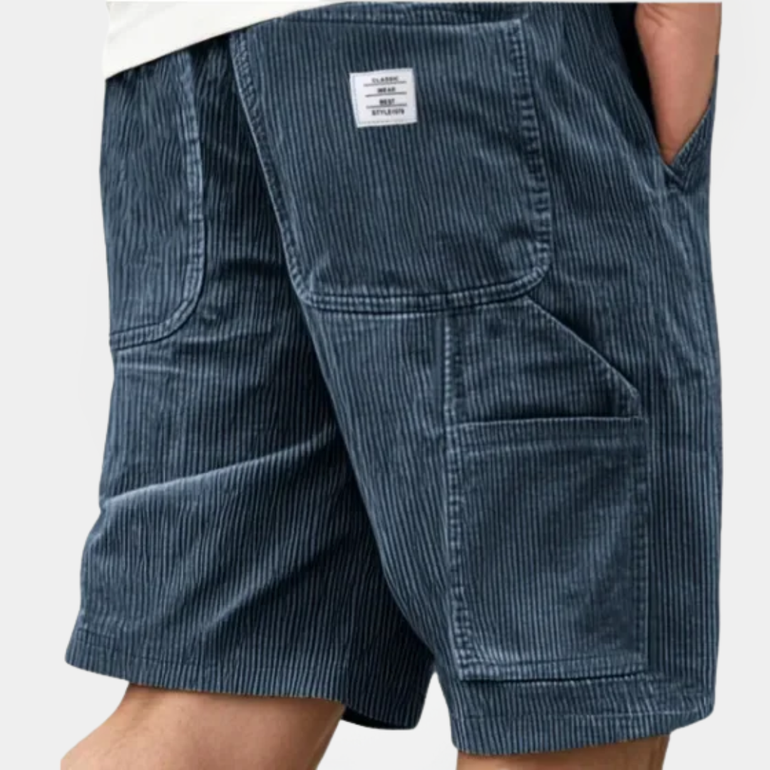 Graham | Corduroy Cargo Shorts