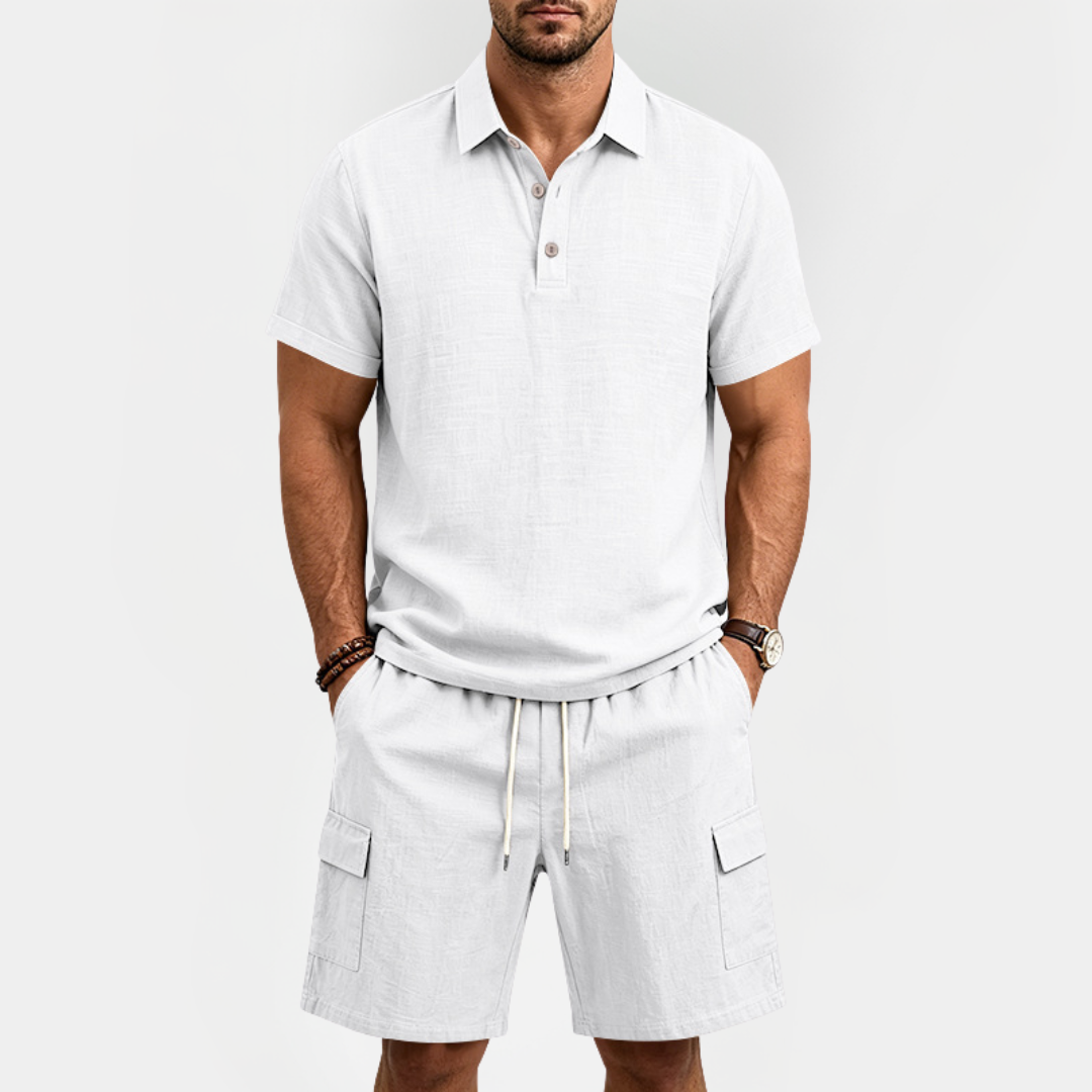 Parker | Cargo Linen Blend Summer Set