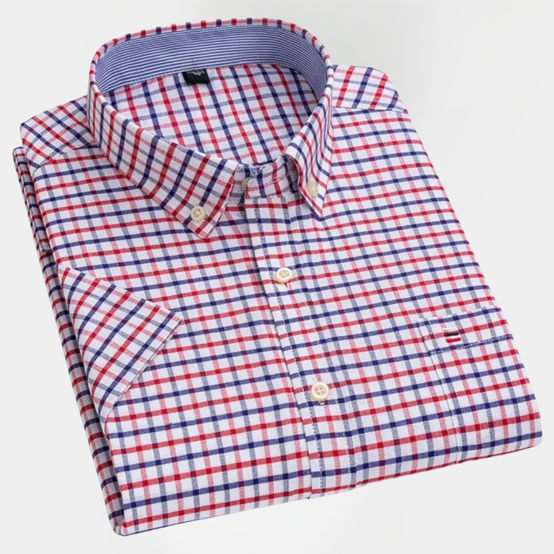 Wesley | Checkered Cotton Shirt