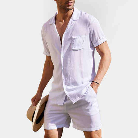 Cole | Cotton Linen Summer Set