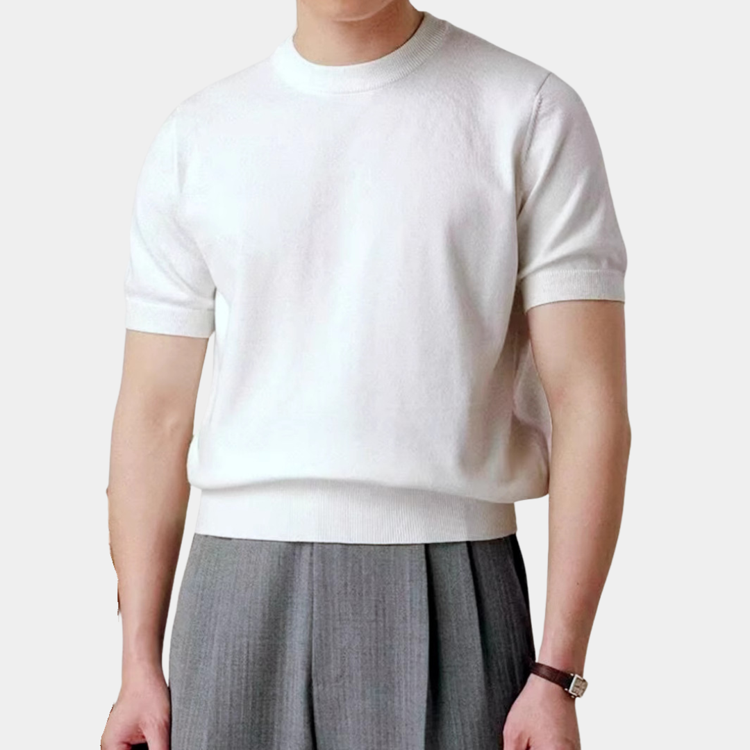 Felix | Knitted Cotton T-Shirt