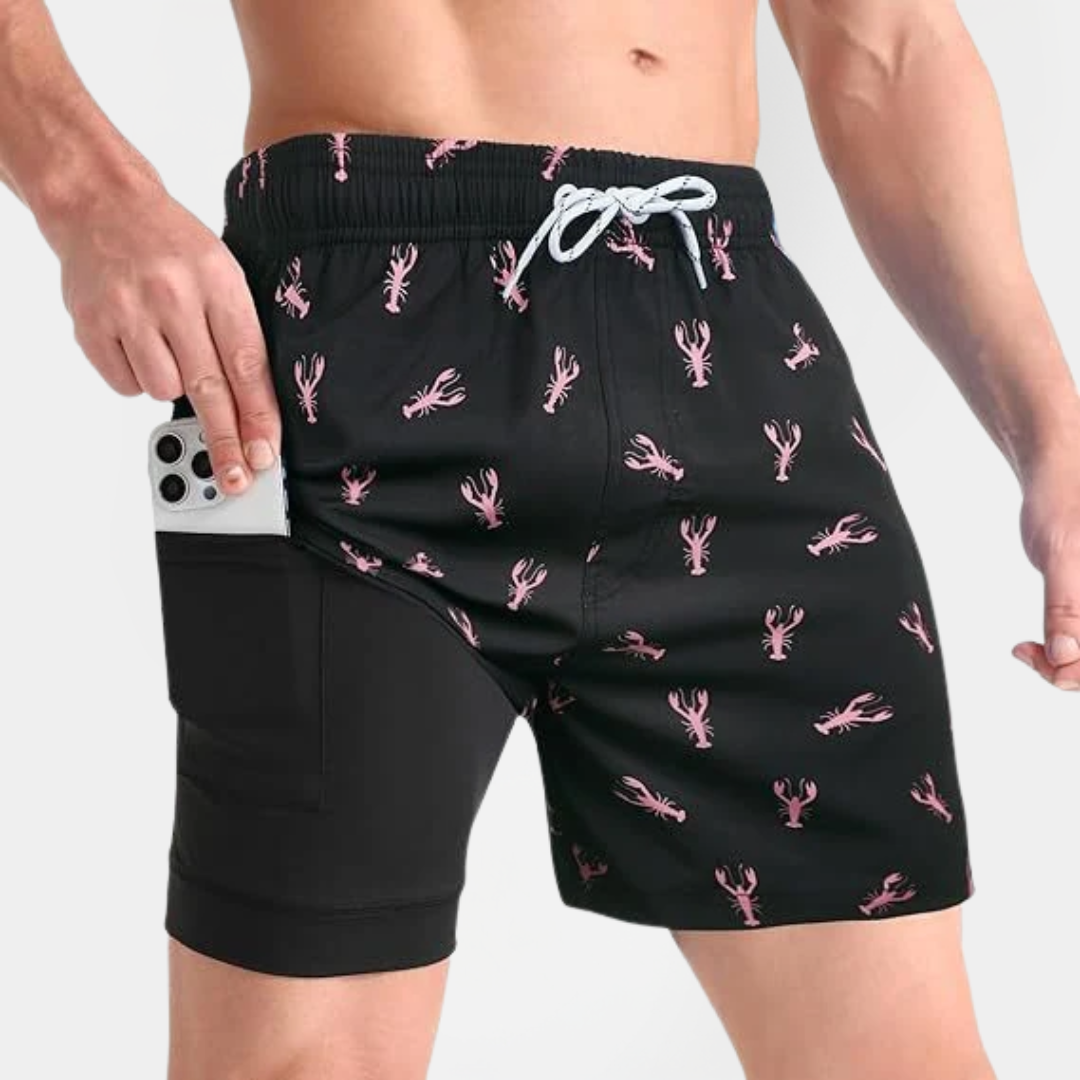Quentin | Layered Swim Shorts