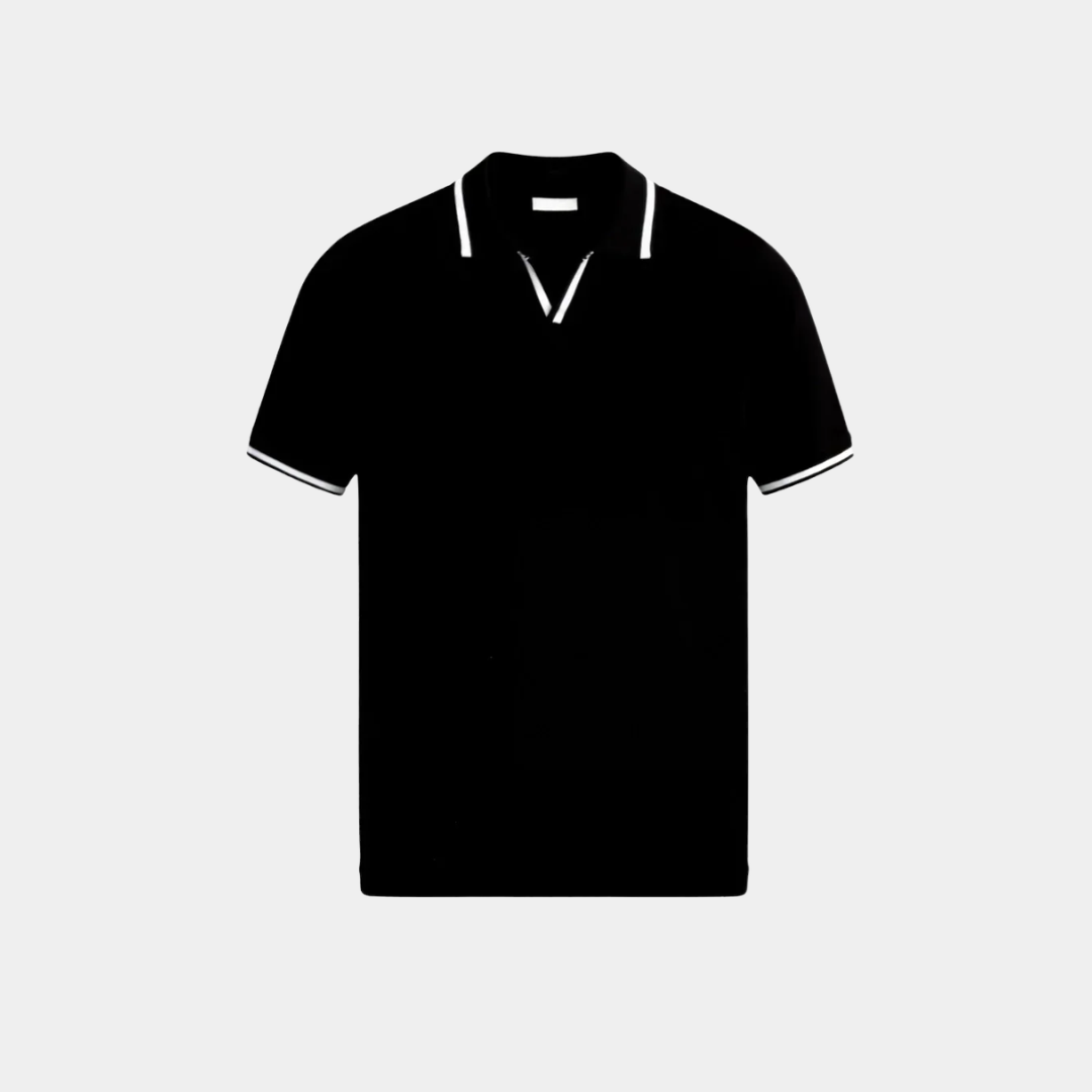 Jaxon | Classic Contrast Trim Polo Shirt