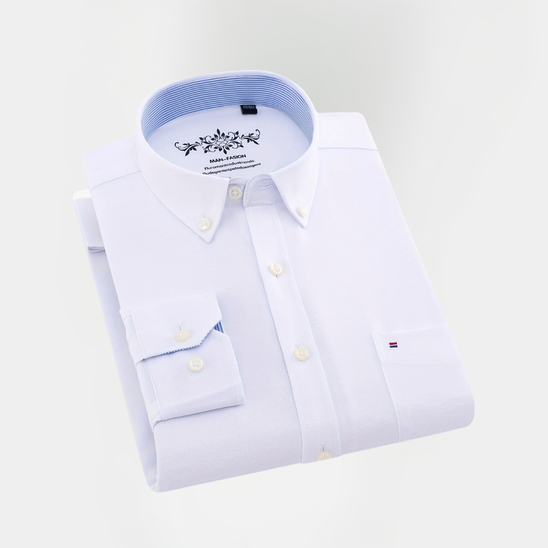 Bryce | Classic Cotton Button-Down Shirt