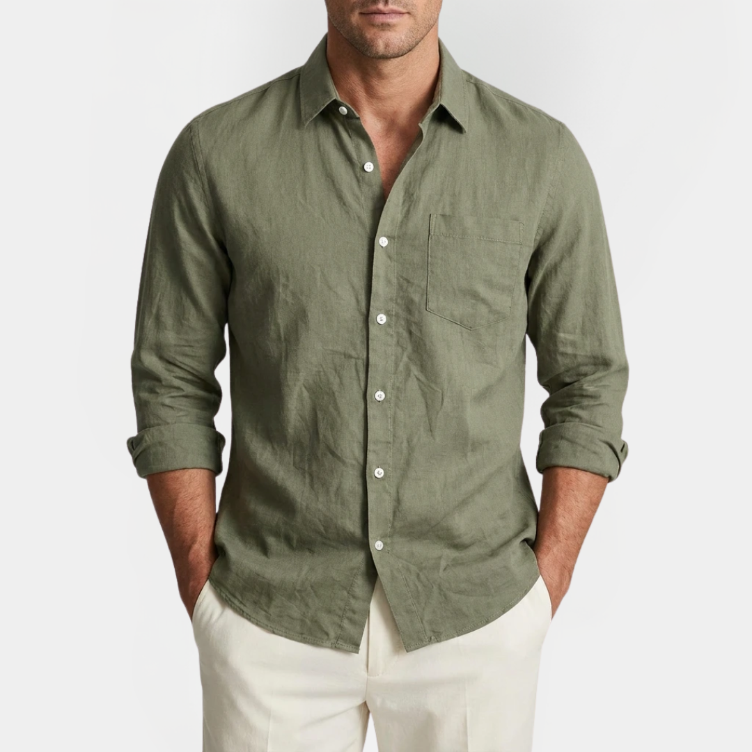 Hayes | Linen Blend Summer Shirt