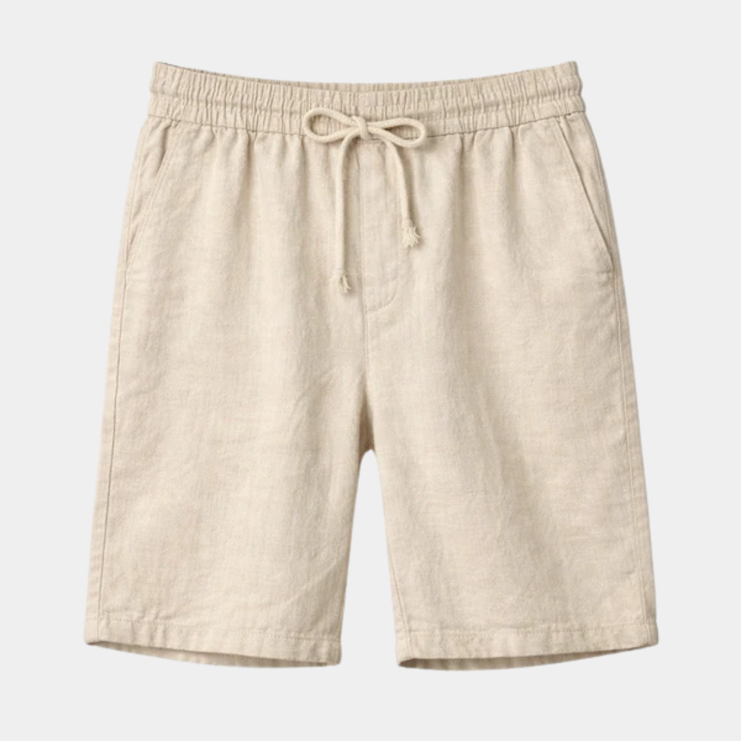 Harper | Linen Blend Relaxed Summer Shorts