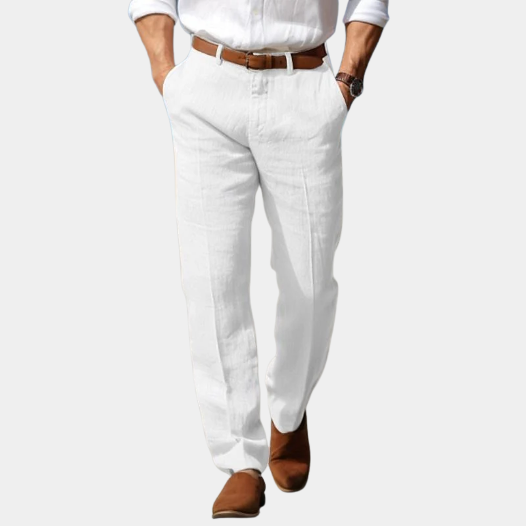 Harrison | Linen Blend Pants
