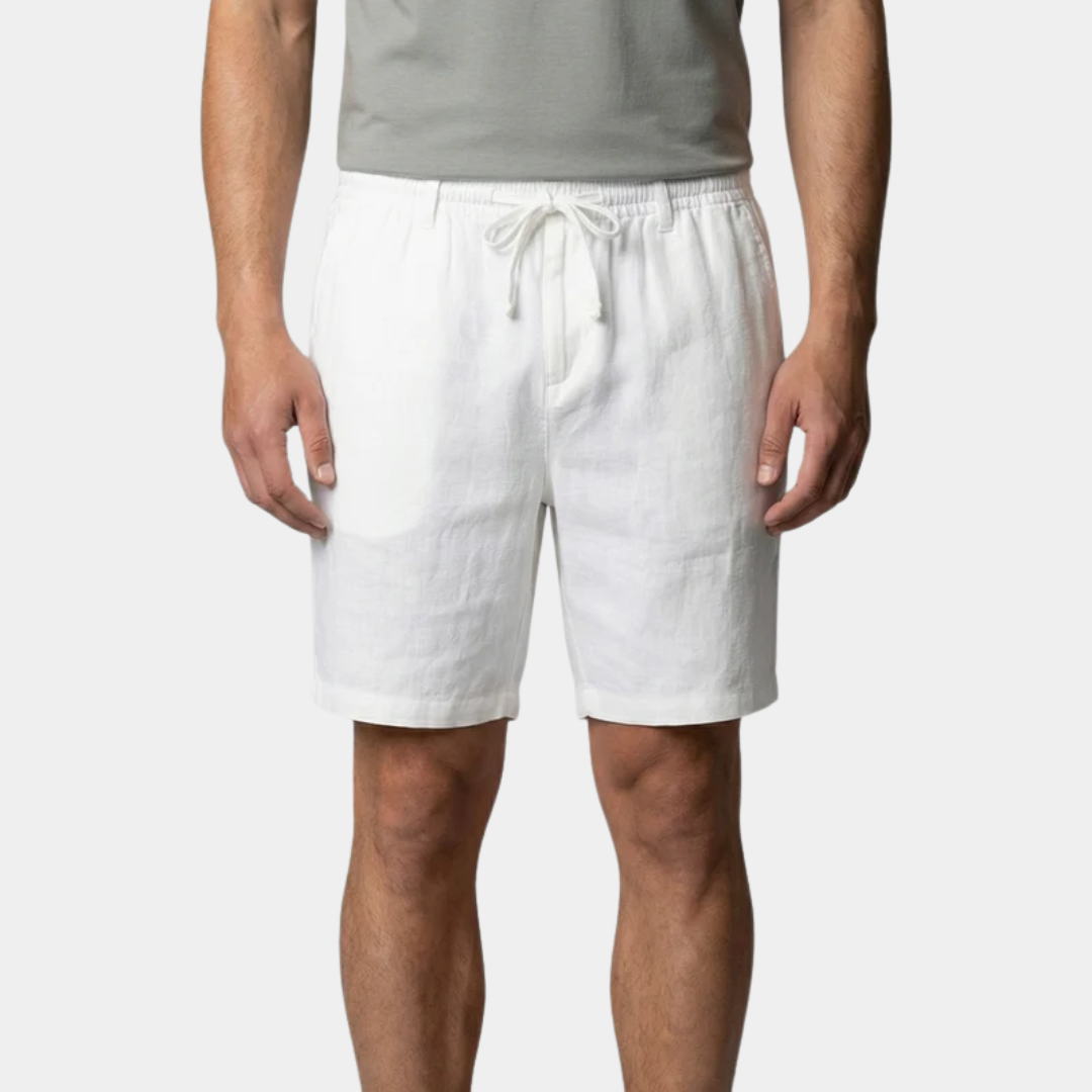 Parker | Relaxed Linen Bermuda Shorts