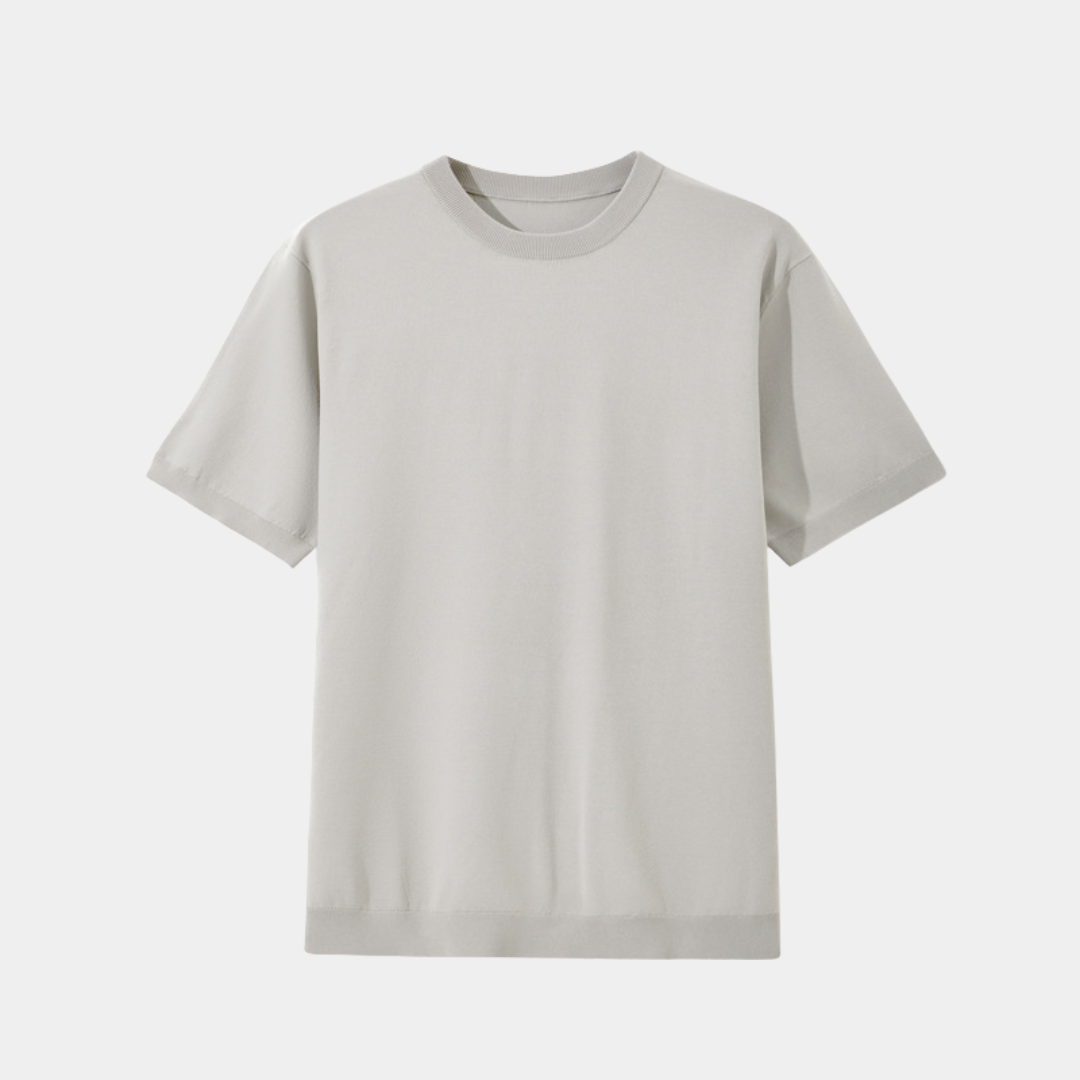 Theo | Viscose Crew Neck T-Shirt