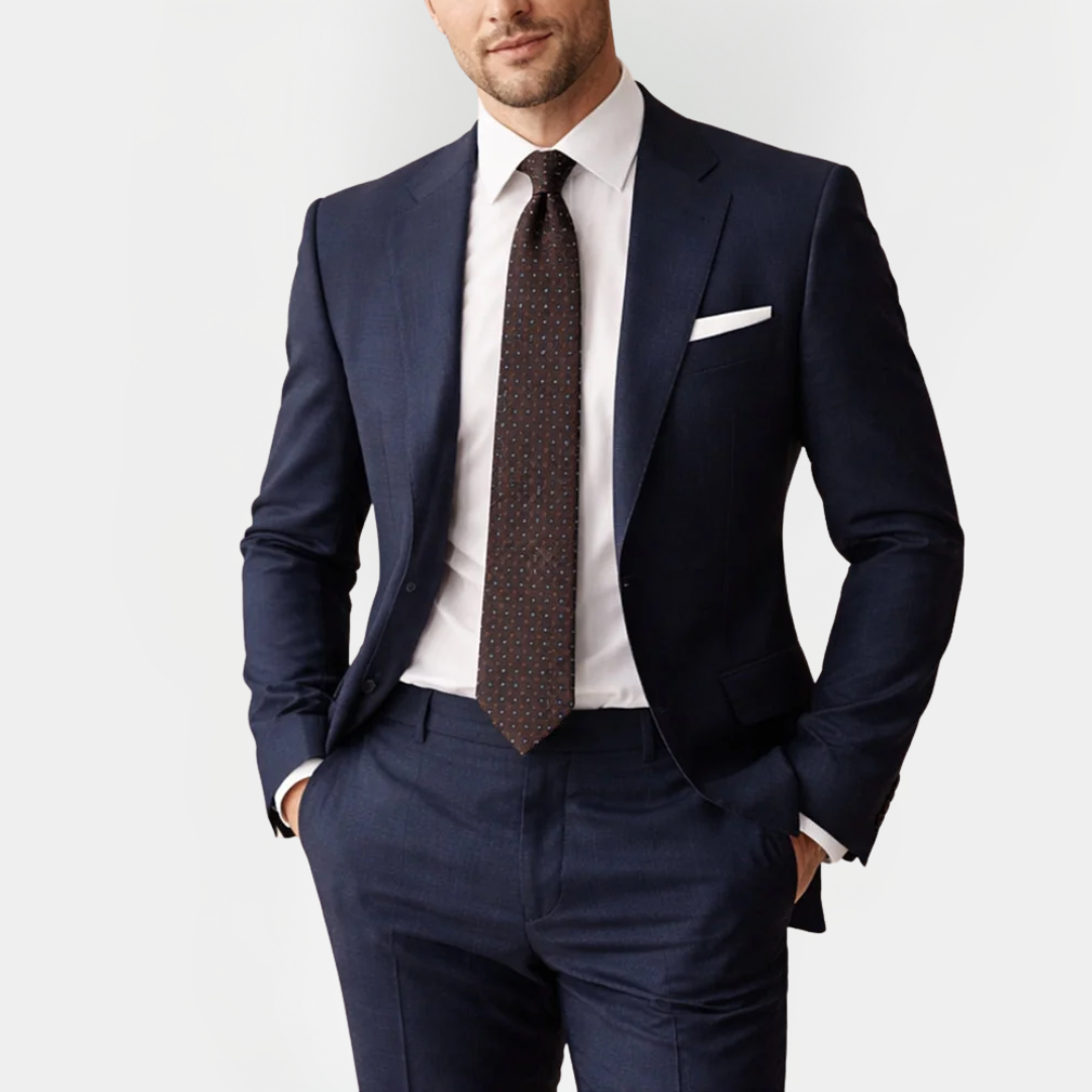 Callum | Brown Patterned Tie